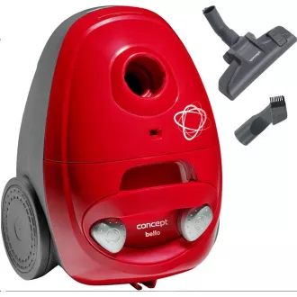 Concept VP8350 Sesalnik z vrečko Bello rdeča 700 W