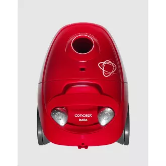 Concept VP8350 Sesalnik z vrečko Bello rdeča 700 W