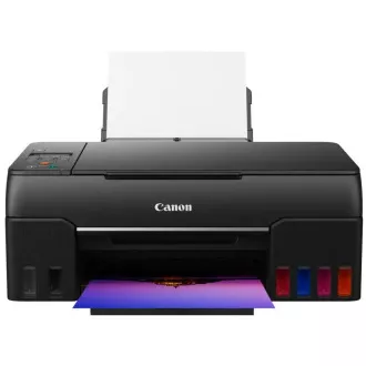 Tiskalnik Canon PIXMA G640 (kartuše s črnilom za ponovno polnjenje) - vrstica, MF (tiskanje, kopiranje, skeniranje), USB, Wi-Fi