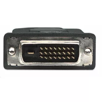 Manhattan HDMI-kabel DVI-D, Dual Link, 1 m, črn