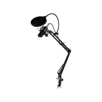 TRACER Mikrofon Studio PRO, 3,5 jack, 2,5 m kabel, črn TRACER Mikrofon Studio PRO, 3,5 jack, 2,5 m kabel, črn