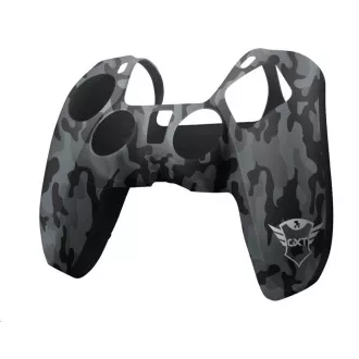TRUST GXT 748 Silikonski ovitek za kontroler PS5, črna kamuflaža
