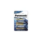 PANASONIC alkalne baterije EVOLTA Platinum LR20EGE/2BP D 1, 5V (Blistr 2pcs)