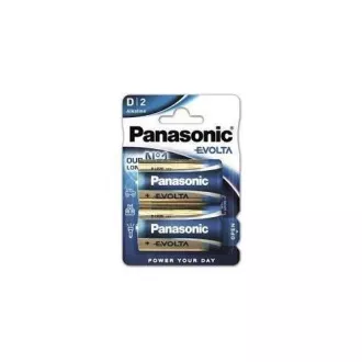 PANASONIC alkalne baterije EVOLTA Platinum LR20EGE/2BP D 1, 5V (Blistr 2pcs) PANASONIC alkalne baterije EVOLTA Platinum LR20EGE/2BP D 1, 5V (Blistr 2pcs)