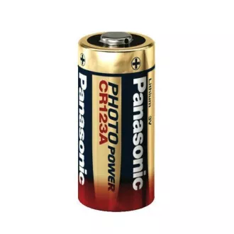 PANASONIC Litijeve - FOTO baterije CR-123AL/1BP 3V (blister - 1 kos)