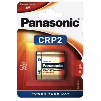 PANASONIC Litijeve - FOTO baterije CR-P2L/1BP 6V (blister - 1 kos)