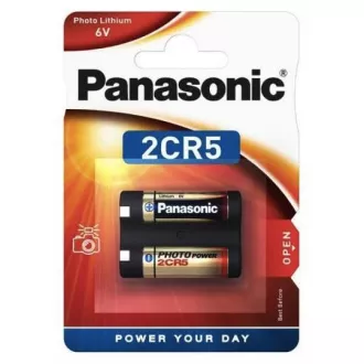 PANASONIC Litijeve - FOTO baterije 2CR-5L/1BP 6V (blister - 1 kos)