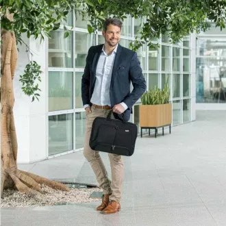 DICOTA Eco Top Traveller PRO 15-17,3" črn