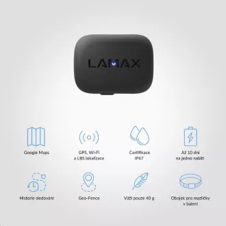 LAMAX GPS lokator   ovratnica