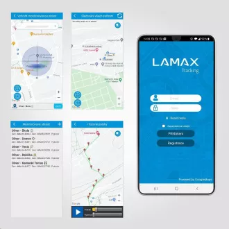 LAMAX GPS lokator   ovratnica
