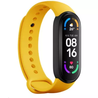 Xiaomi Mi Smart Band 6 trak (3 pakiranja) slonokoščena/zelena/rumena Xiaomi Mi Smart Band 6 trak (3 pakiranja) slonokoščena/zelena/rumena