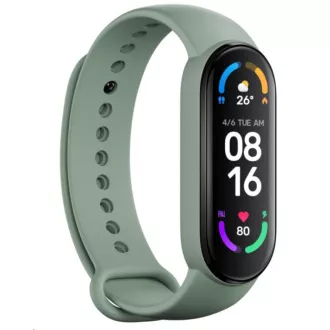 Xiaomi Mi Smart Band 6 trak (3 pakiranja) slonokoščena/zelena/rumena Xiaomi Mi Smart Band 6 trak (3 pakiranja) slonokoščena/zelena/rumena