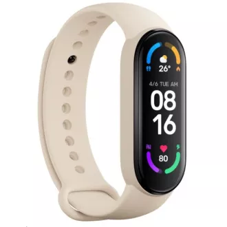Xiaomi Mi Smart Band 6 trak (3 pakiranja) slonokoščena/zelena/rumena Xiaomi Mi Smart Band 6 trak (3 pakiranja) slonokoščena/zelena/rumena