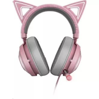 RAZER slušalke Kraken Kitty, slušalke USB, Chroma, Quartz / Pink