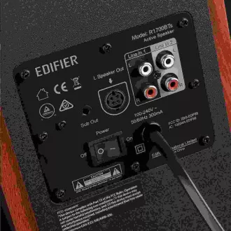 Zvočniki EDIFIER R1700BTS, 66W, rjavi