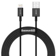 Kabel za hitro polnjenje Baseus Superior Series USB/Lightning 2,4A 1m črn
