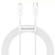 Kabel za hitro polnjenje Baseus Superior Series Type-C/Lightning 20W 1m Bela