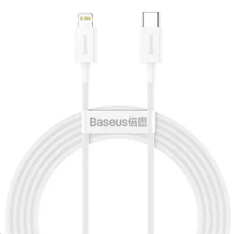 Kabel za hitro polnjenje Baseus Superior Series Type-C/Lightning 20W 1m Bela