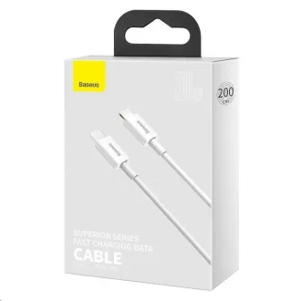 Kabel za hitro polnjenje Baseus Superior Series Type-C/Lightning 20W 1m Bela