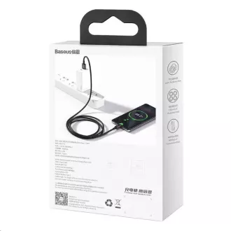 Baseus Superior Series USB/Type-C kabel za hitro polnjenje 66W 2m črn Baseus Superior Series USB/Type-C kabel za hitro polnjenje 66W 2m črn