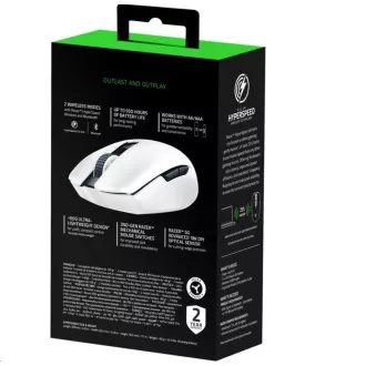 RAZER miška Orochi V2, mobilna brezžična igralna miška, optična, bela RAZER miška Orochi V2, mobilna brezžična igralna miška, optična, bela
