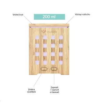 TrueLife AIR Difuzor D7 Bamboo - Aroma difuzor TrueLife AIR Difuzor D7 Bamboo - Aroma difuzor