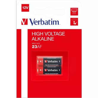 VERBATIM Alkalne baterije 23AF (MN21/ A23/ 23AE) 12V 2 Pk