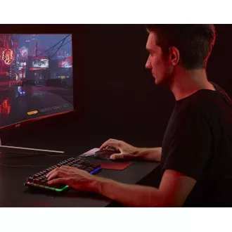ACER Nitro GAMING MOUSE - 4200 dpi, 8 gumbov, 20 g teže, življenjska doba 5 milijonov klikov, Avago 3050 ACER Nitro GAMING MOUSE - 4200 dpi, 8 gumbov, 20 g teže, življenjska doba 5 milijonov klikov, Avago 3050