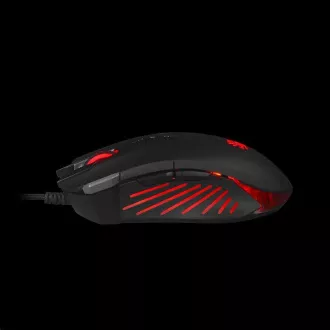 A4tech gaming miška BLOODY V9M, do 4000DPI, tehnologija V-Track, 160KB pomnilnika, USB, CORE 2, kovinske ploščice