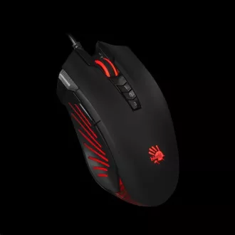 A4tech gaming miška BLOODY V9M, do 4000DPI, tehnologija V-Track, 160KB pomnilnika, USB, CORE 2, kovinske ploščice