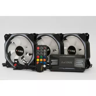 1stCOOL Komplet ventilatorjev AURA EVO 4 ARGB, 3x HEXA2 ventilator ARGB krmilnik daljinski upravljalnik 1stCOOL Komplet ventilatorjev AURA EVO 4 ARGB, 3x HEXA2 ventilator ARGB krmilnik daljinski upravljalnik
