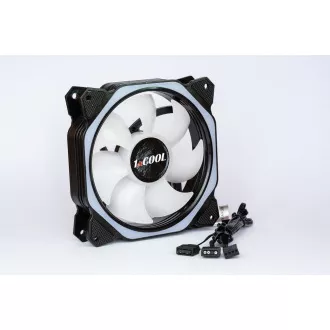 1stCOOL Komplet ventilatorjev AURA EVO 4 ARGB, 3x HEXA2 ventilator ARGB krmilnik daljinski upravljalnik 1stCOOL Komplet ventilatorjev AURA EVO 4 ARGB, 3x HEXA2 ventilator ARGB krmilnik daljinski upravljalnik