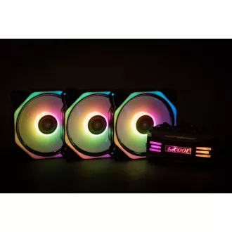 1stCOOL Komplet ventilatorjev AURA EVO 4 ARGB, 3x HEXA2 ventilator ARGB krmilnik daljinski upravljalnik 1stCOOL Komplet ventilatorjev AURA EVO 4 ARGB, 3x HEXA2 ventilator ARGB krmilnik daljinski upravljalnik