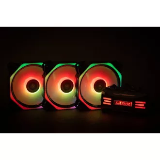 1stCOOL Komplet ventilatorjev AURA EVO 4 ARGB, 3x HEXA2 ventilator ARGB krmilnik daljinski upravljalnik 1stCOOL Komplet ventilatorjev AURA EVO 4 ARGB, 3x HEXA2 ventilator ARGB krmilnik daljinski upravljalnik