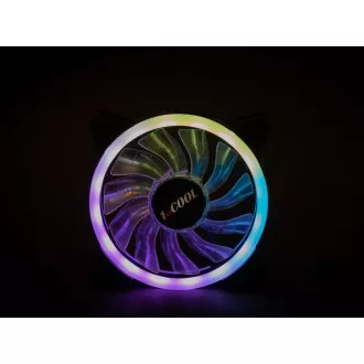 1stCOOL Ventilator AURA EVO Dual Ring ARGB ventilator 12cm