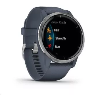Garmin GPS športna ura Venu2 Silver/Granite Blue Band Garmin GPS športna ura Venu2 Silver/Granite Blue Band