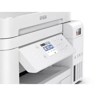 EPSON tiskalniško črnilo EcoTank L6276, 3v1, A4, 1200x4800 dpi, 33 strani na minuto, USB, Wi-Fi, LAN, belo, 5 let garancije po brezplačni registraciji