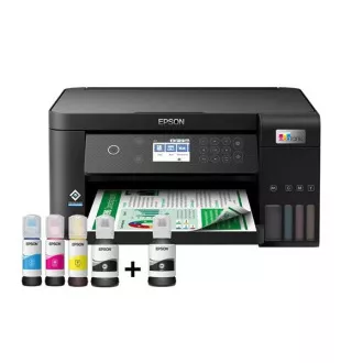 EPSON črnilo za tiskalnik EcoTank L6260, 3v1, A4, 1200x4800, 33 strani na minuto, USB, Wi-Fi, LAN, 5 let brezplačne garancije po registraciji