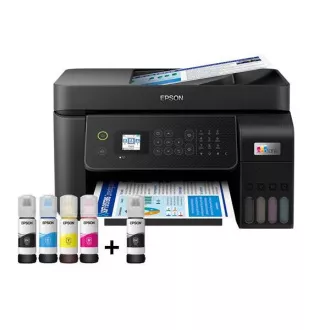 EPSON črnilo za tiskalnik EcoTank L5290, 4v1, A4, 1440x5760dpi, 33 strani na minuto, USB, Wi-Fi, LAN