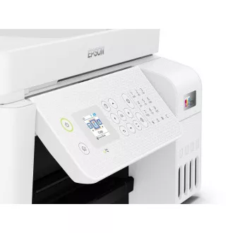 EPSON tiskalniško črnilo EcoTank L5296, 4v1, A4, 1440x5760dpi, 33 strani na minuto, USB, Wi-Fi, LAN, belo