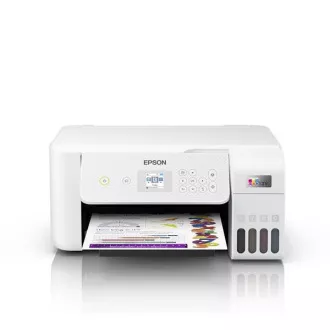 EPSON tiskalniško črnilo EcoTank L3266, 3v1, A4, 1440x5760dpi, 33 str/min, USB, Wi-Fi, belo