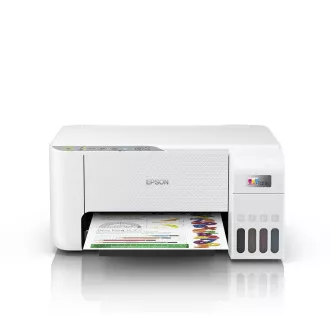 EPSON tiskalniško črnilo EcoTank L3256, 3v1, A4, 1440x5760dpi, 33 str/min, USB, Wi-Fi, belo