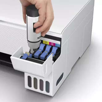 EPSON tiskalniško črnilo EcoTank L3256, 3v1, A4, 1440x5760dpi, 33 str/min, USB, Wi-Fi, belo