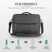 TRUST 15,6-palčna torbica za prenos vozila Atlanta ECO
