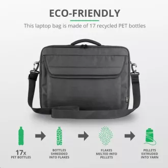 TRUST 15,6-palčna torbica za prenos vozila Atlanta ECO TRUST 15,6-palčna torbica za prenos vozila Atlanta ECO
