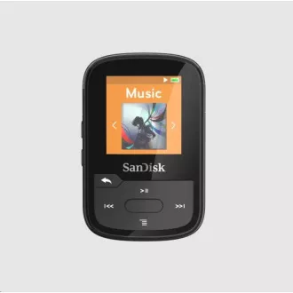 SanDisk Clip Sport Plus MP3 predvajalnik 32 GB, črn