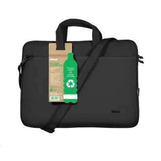 TRUST 16" torba za prenosni računalnik Bologna Slim Laptop Bag Eco, črna TRUST 16" torba za prenosni računalnik Bologna Slim Laptop Bag Eco, črna