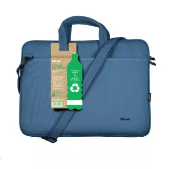 TRUST 16" torba za prenosni računalnik Bologna Slim Laptop Bag Eco, modra TRUST 16" torba za prenosni računalnik Bologna Slim Laptop Bag Eco, modra