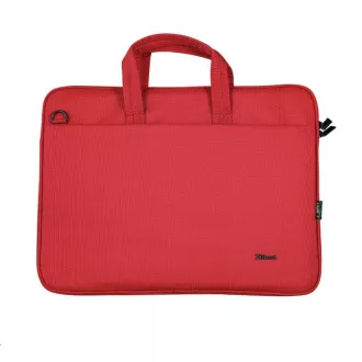 TRUST 16" torba za prenosni računalnik Bologna Slim Laptop Bag Eco, rdeča