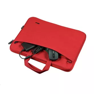 TRUST 16" torba za prenosni računalnik Bologna Slim Laptop Bag Eco, rdeča